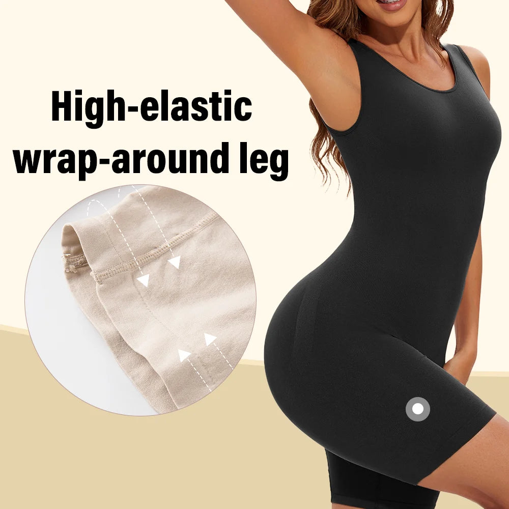 Seamless Body-Shaping Bodysuit