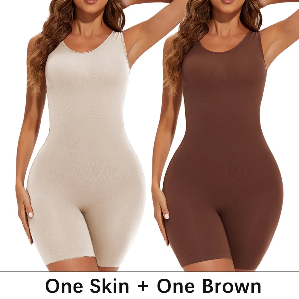 Seamless Body-Shaping Bodysuit