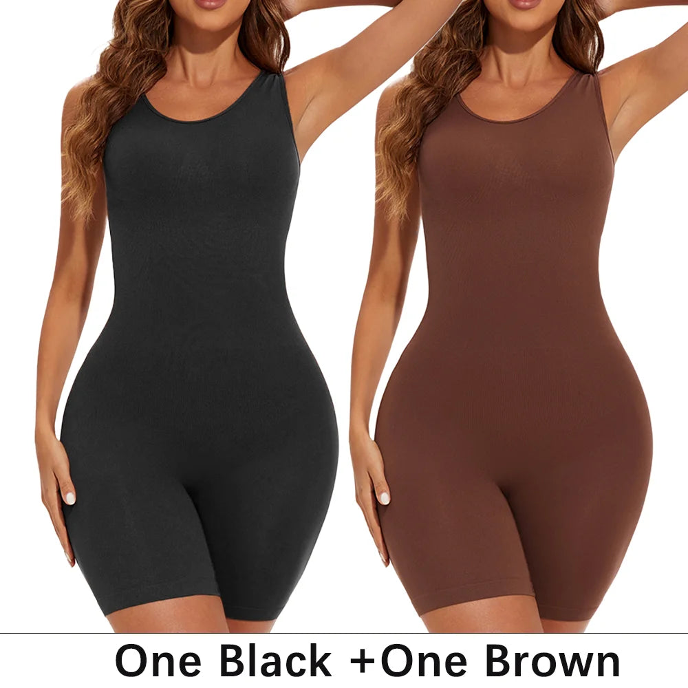 Seamless Body-Shaping Bodysuit