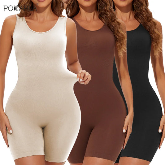 Seamless Body-Shaping Bodysuit